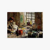 The Painter's  Workshop by Fredrik Kolstø - thumbnail_0_nf_66b0ff721000f9bb7f31f763